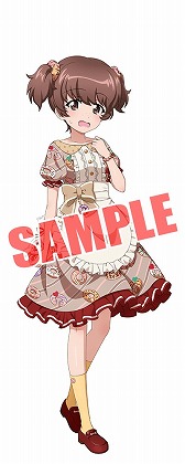 画像ギャラリー No.001のサムネイル画像 / 「ガールズ&パンツァー 戦車道大作戦!」にバレンタイン衣装の生徒が登場