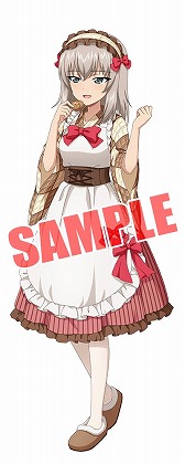 画像ギャラリー No.010のサムネイル画像 / 「ガールズ&パンツァー 戦車道大作戦!」にバレンタイン衣装の生徒が登場