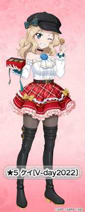 画像ギャラリー No.005のサムネイル画像 / 「ガールズ&パンツァー 戦車道大作戦!」,バレンタイン衣装生徒が登場