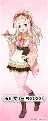 画像ギャラリー No.009のサムネイル画像 / 「ガルパン 戦車道大作戦」,アンチョビらが桜をモチーフにした衣装で登場する“桜衣装生徒ガチャ”が開催に