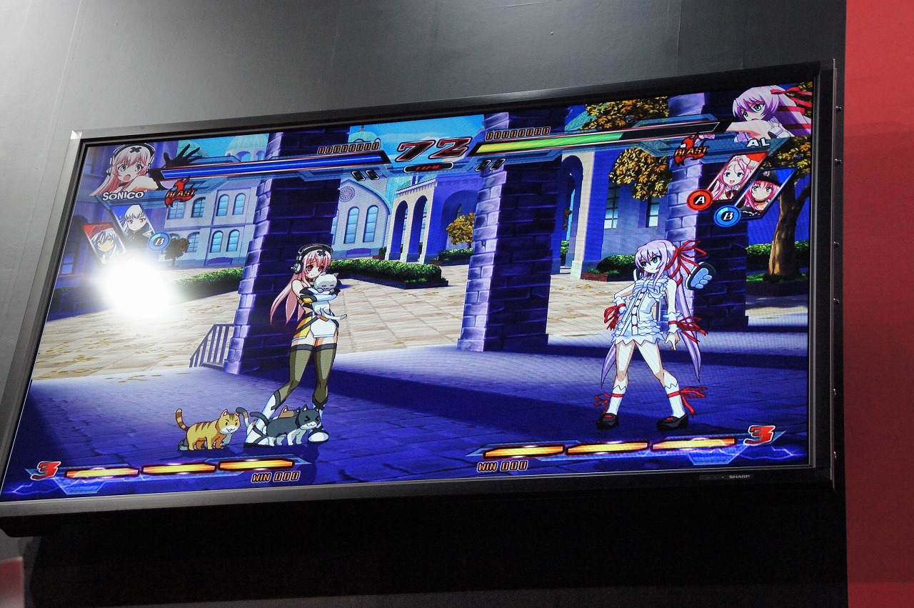 画像集 009 Tgs 15 すーぱーそに子は戦わない 格闘ゲーム ニトロプラス ブラスターズ でも戦わない 4gamer Net