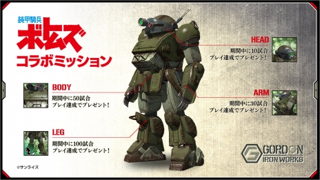 フィギュアヘッズ にローラーダッシュで移動する スコープドッグ が登場 Tvアニメ版 装甲騎兵ボトムズ とのコラボが4月13日にスタート フィギュアヘッズ にローラーダッシュで移動する スコープドッグ が登場 Tvアニメ版 装甲騎兵ボトムズ とのコラボが4月13日にスタート