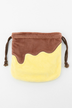 画像ギャラリー No.003のサムネイル画像 / 「アイドリッシュセブン」,王様プリンもこもこ巾着ポーチがACOSで発売決定