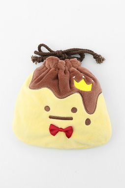 画像ギャラリー No.004のサムネイル画像 / 「アイドリッシュセブン」,王様プリンもこもこ巾着ポーチがACOSで発売決定