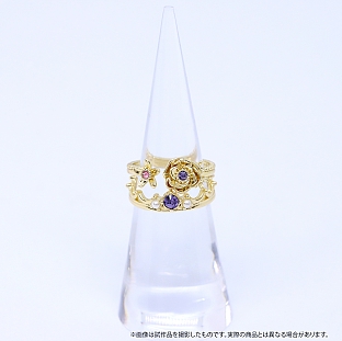 画像ギャラリー No.011のサムネイル画像 / 「アイドリッシュセブン」IDOLiSH7記念日2019の衣装をイメージした2連リングが9月に発売。受注を開始