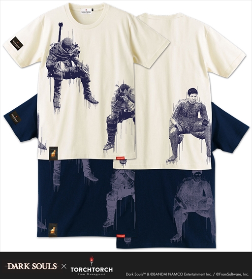 画像ギャラリー No.009のサムネイル画像 / 豆魚雷の新ブランド「TORCH TORCH」,「ダークソウル」シリーズとのコラボTシャツを発売