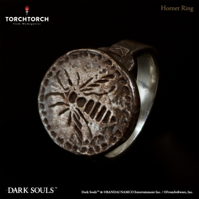 Dark Souls シリーズの スズメバチの指輪 がアクセサリーとして登場