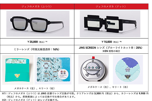 MOTHER」とJINSのコラボ商品「ジェフのメガネ」，2月18日に受注販売
