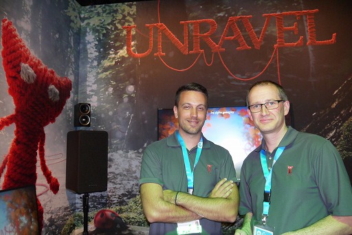 ���������꡼ No.001�Υ���ͥ������ / ��gamescom��EA���ʤȤ��Ƥϰۿ��ʥѥ��륲�����Unravel�פΥϡ��ȥ������ߥ󥰤ʥץ쥤���֥�ǥ���θ�