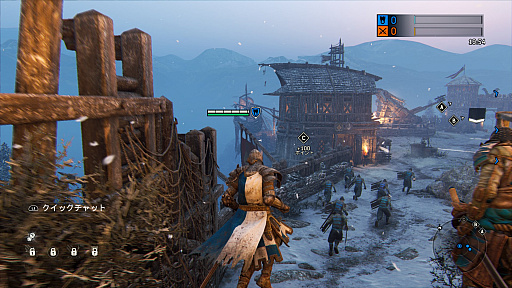 画像ギャラリー No.010のサムネイル画像 / 剣戟アクション「フォーオナー」のαテストが開催中。屈強な戦士を操り,熱い駆け引きのチャンバラバトルを楽しもう