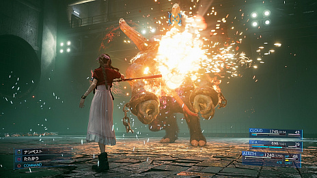 Final Fantasy Vii Remake エアリスとバレットのキービジュアルが公開 タークスのメンバーやバトルシステム 召喚獣の新情報なども