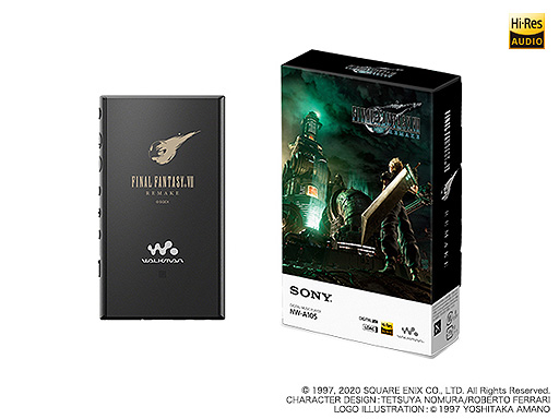 画像ギャラリー No.005のサムネイル画像 / 「FFVII REMAKE」刻印入りのハイレゾ対応ウォークマンが登場。数量限定の受注生産品としてソニーストアで注文受付がスタート