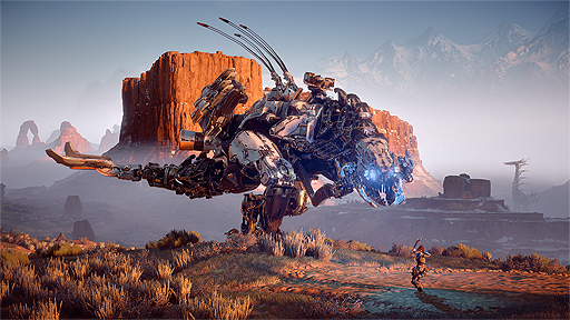画像ギャラリー No.007のサムネイル画像 / 「Horizon Zero Dawn」の「MACHINES」トレイラー(日本語版)が公開。大地を闊歩するさまざまな“機械の獣”達を収録