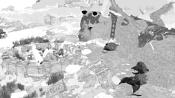 画像集 No.032のサムネイル画像 / 西川善司の「試験に出るゲームグラフィックス」（7）「人喰いの大鷲トリコ」の「リアルとアートの狭間」はこうして生まれた，前編
