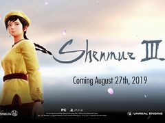 ［gamescom］「シェンムーIII」の発売日が2019年8月27日に決定