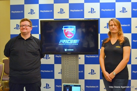 ꡼ No.002 | TGS 2015ϡRIGSMachine Combat LeagueפPlayStation VRΥȥˡGuerrilla Games CambridgeγȯԤˤ륻åݡ