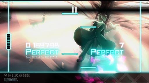 画像ギャラリー No.004のサムネイル画像 / 3方向に流れるバーをタップしてメロディを奏でよう。リズムアクション「Dynamix」を紹介する「(ほぼ)日刊スマホゲーム通信」第862回