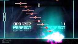 画像ギャラリー No.006のサムネイル画像 / 3方向に流れるバーをタップしてメロディを奏でよう。リズムアクション「Dynamix」を紹介する「(ほぼ)日刊スマホゲーム通信」第862回