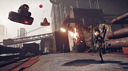 画像ギャラリー No.005のサムネイル画像 / 本日配信が開始された「NieR:Automata」の体験版プレイレポート。プラチナゲームズが構築した新たな「ニーア」のバトルアクションを堪能しよう