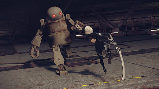 画像ギャラリー No.016のサムネイル画像 / 本日配信が開始された「NieR:Automata」の体験版プレイレポート。プラチナゲームズが構築した新たな「ニーア」のバトルアクションを堪能しよう