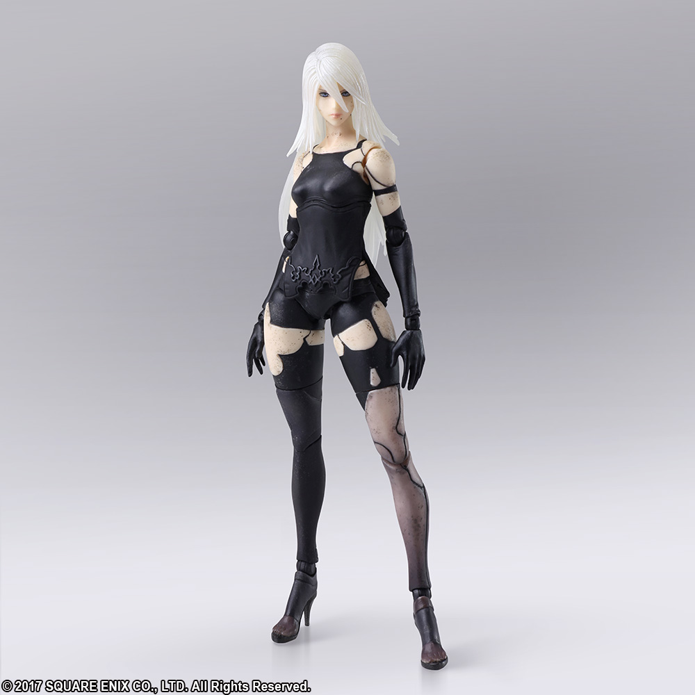 画像集 011 Nier Automata の9sとa2が可動フィギュアのブリングアーツで