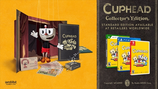 Cuphead」，あやつり人形やオルゴールを同梱する海外パッケージ版が12