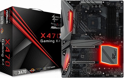 画像ギャラリー No.001のサムネイル画像 / ASRockから「AMD X470」チップセット搭載のゲーマー向けマザーボードが登場