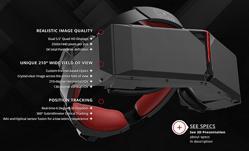 ���������꡼ No.004�Υ���ͥ������ / Starbreeze�Υϥ����ڥå�VR HMD��StarVR�������Ǥ���IMAX�������������˽вٳ���