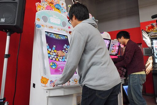 画像ギャラリー No.004のサムネイル画像 / 「The 5th KAC」の開会宣言イベントをレポート。稼働したばかりの「MUSECA」を初め,全15タイトルが対象に