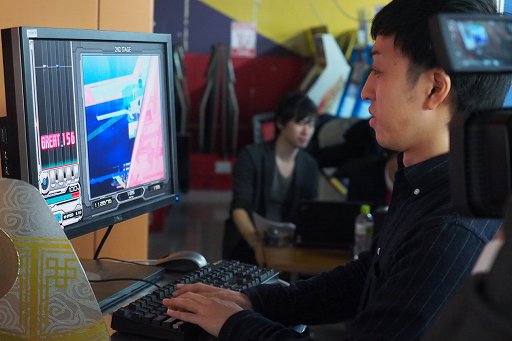 画像ギャラリー No.006のサムネイル画像 / 「The 5th KAC」の開会宣言イベントをレポート。稼働したばかりの「MUSECA」を初め,全15タイトルが対象に