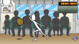 画像ギャラリー No.009のサムネイル画像 / 「くらえ、ドリアンアタック!〜迷惑乗車〜」がiOS/Android向けに配信