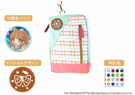 画像ギャラリー No.013のサムネイル画像 / 「デレマス」のジュエリー缶バッジ第5弾が6月,帆布ボディバッグ第4弾が9月に販売開始