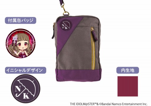 画像ギャラリー No.015のサムネイル画像 / 「デレマス」のジュエリー缶バッジ第5弾が6月,帆布ボディバッグ第4弾が9月に販売開始