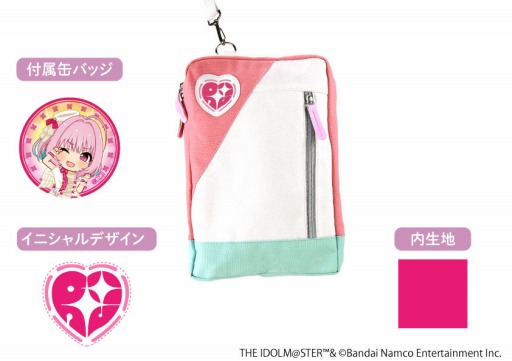 画像ギャラリー No.018のサムネイル画像 / 「デレマス」のジュエリー缶バッジ第5弾が6月,帆布ボディバッグ第4弾が9月に販売開始