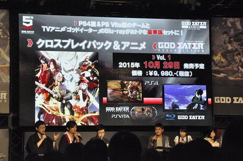 画像ギャラリー No.015のサムネイル画像 / 「GOD EATER RESURRECTION」は10月29日に発売。「GE2 RB」Ver1.30の情報や「GOD EATER OFF SHOT」の発表も行われた「ゴッドイーターフェス 2015」レポート