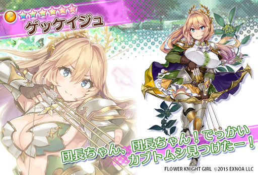 ꡼ No.008 | FLOWER KNIGHT GIRLס٥ȡƳΤޤˤޤˡɤ򳫺