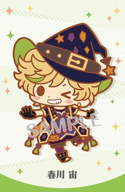 あんスタ のデフォルメイラストを使用したラバーストラップが19年4月に発売
