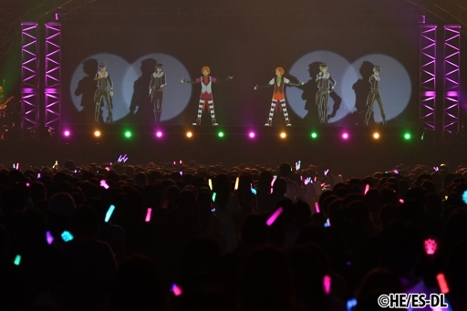 画像ギャラリー No.009のサムネイル画像 / DEEPとRISE,2つの輝きがファンを魅了した「あんさんぶるスターズ! DREAM LIVE -3rd Tour“Double Star!”-」ライブレポート