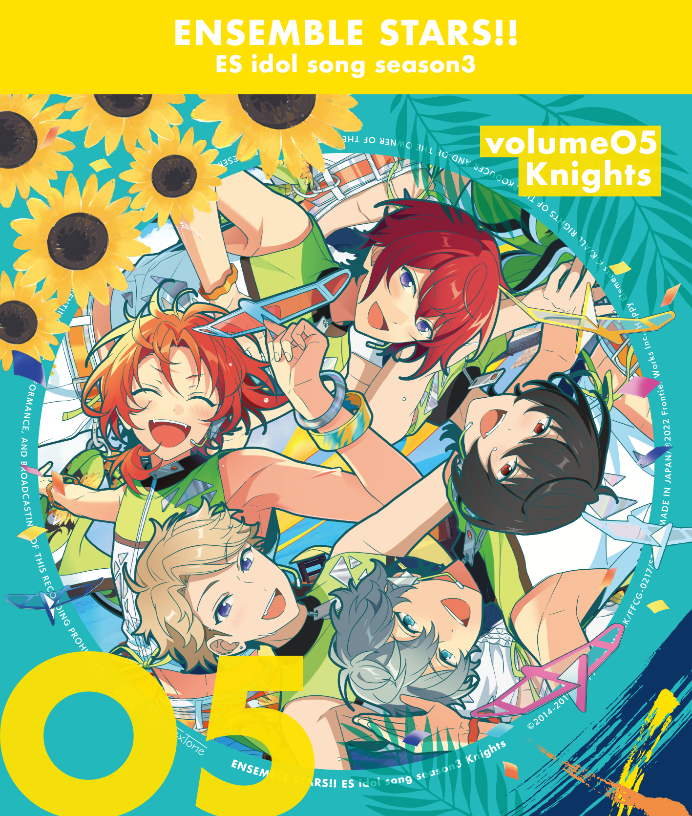あんスタ！！」，“ESアイドルソング season3 vol.5 Knights”のCD