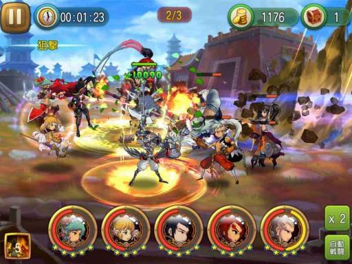 画像ギャラリー No.003のサムネイル画像 / 事前登録受付中の「激闘!三国英雄伝」がゲームシステムを公開