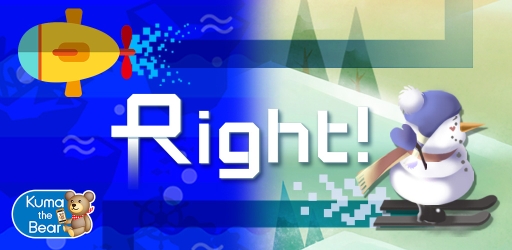 画像ギャラリー No.001のサムネイル画像 / 右にしか曲がれないキャラを操作する「Right！」のAndroid版が配信中