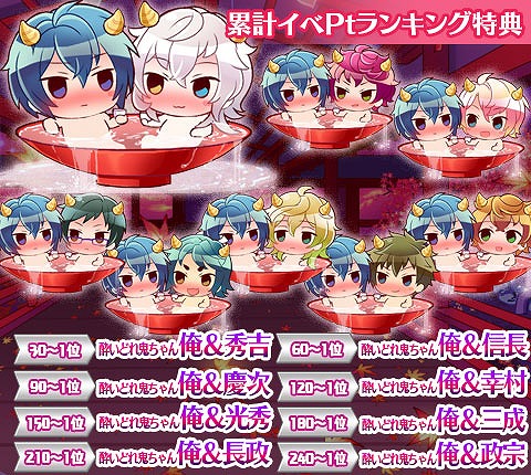 画像ギャラリー No.002のサムネイル画像 / 「ケモ彼!」,新イベント「朧月の恋歌〜鬼狂いの純愛乱舞〜」を配信開始