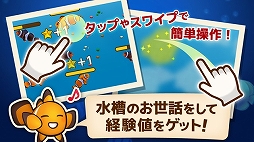 画像ギャラリー No.002のサムネイル画像 / 自分だけのアクアリウムを作る「フィッシュガーデン」,iOS向けに配信