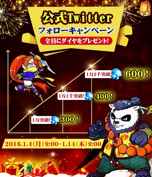 画像ギャラリー No.001のサムネイル画像 / 「太極パンダ」,フォロワーが増えると報酬が豪華に。Twitterキャンペーンを実施