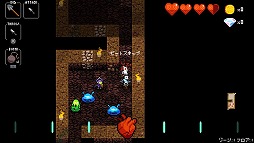 画像ギャラリー No.014のサムネイル画像 / ローグライクとリズムゲームが融合した「クリプト・オブ・ネクロダンサー」。手軽なPS Vita版でその魅力を再発見!