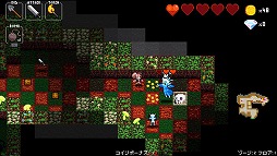 画像ギャラリー No.024のサムネイル画像 / ローグライクとリズムゲームが融合した「クリプト・オブ・ネクロダンサー」。手軽なPS Vita版でその魅力を再発見!