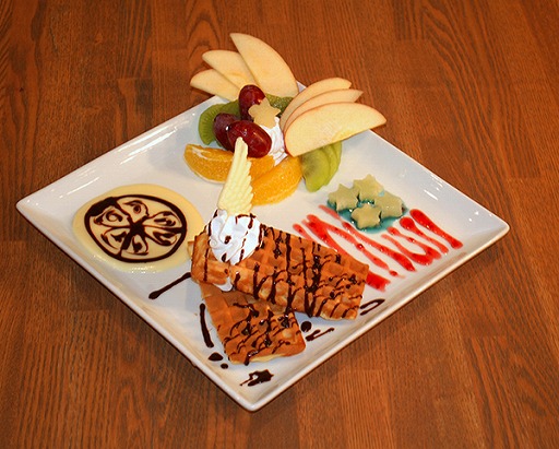 画像ギャラリー No.003のサムネイル画像 / 「幕末Rock 極魂」,フルーツパーラー「Autumn Leaf」とコラボを実施