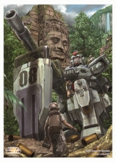 画像ギャラリー No.005のサムネイル画像 / 「ガンダムクロスウォー」,ガンプラを購入すると「ユニコーンガンダム(覚醒)」がもらえるキャンペーンが6月18日にスタート。6月14日からガンダムカフェでイラスト展示も