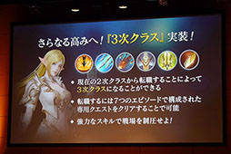 画像ギャラリー No.007のサムネイル画像 / 3次クラスの先行体験や「要塞大戦」「連合システム」など,今後のアップデート情報も明らかに。「リネレボファンミーティング」をレポート