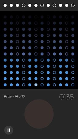 画像ギャラリー No.006のサムネイル画像 / 手拍子の代わりにスマホをタップしてミニマルミュージックを奏でよう。iOS向けリズムゲーム「Steve Reich's Clapping Music」を紹介